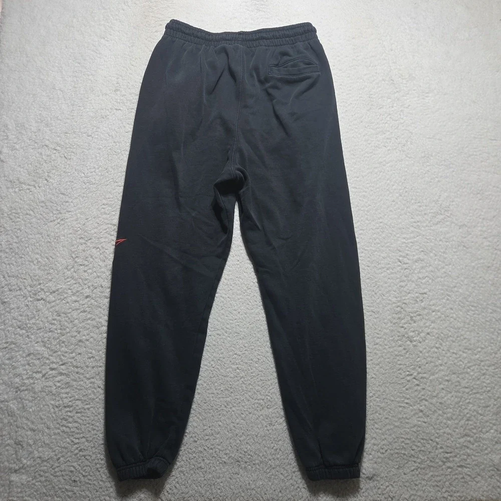 Jordan Jumpman Fleece Joggers Tapered Sweatpants Men's Size Medium Faded Black